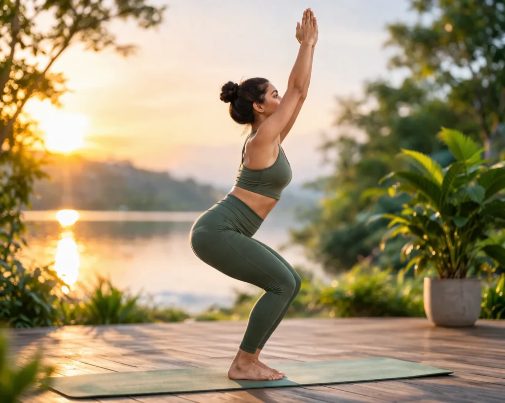 Utkatasana (Chair Pose)