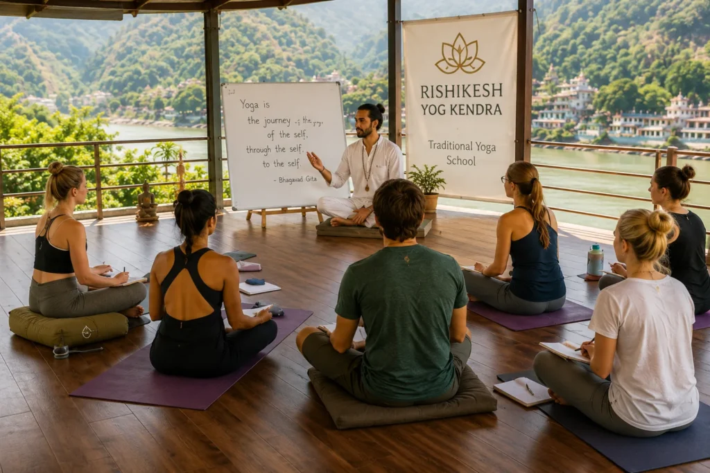 yoga TTC in Rishikesh