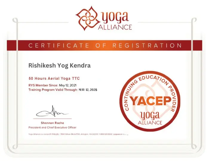 aerial yoga ttc - Rishikesh Yog Kendra