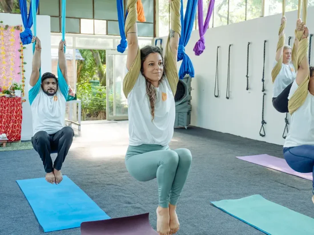 200 Hour Yoga and 50 Hour Aerial Yoga TTC in Rishikesh &ndash; session 1