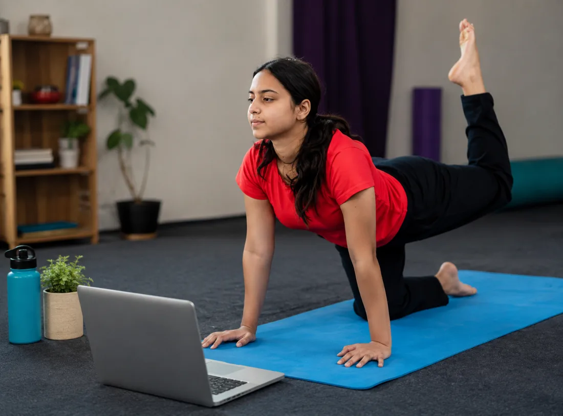 Yoga philosophy session from Rishikesh Yog Kendra