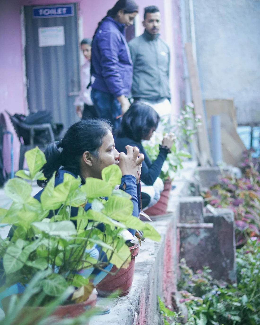 Stress free retreat setting in Rishikesh