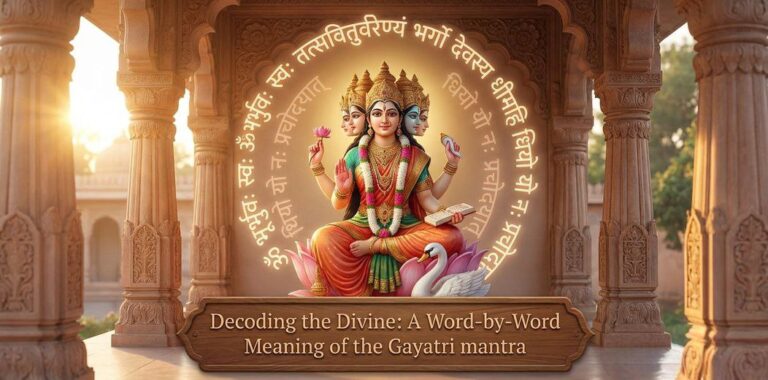 Decoding the Divine: A Word-by-Word Meaning of the Gayatri Mantra