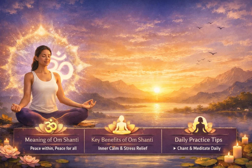 ​Om Shanti Meaning in Yoga, Benefits & Daily Practice Guide