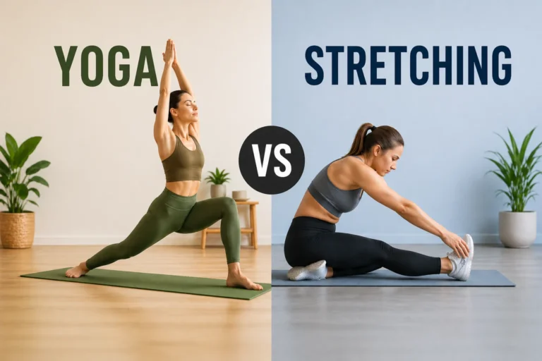 Yoga vs Stretching: Key Differences, Benefits & What to Choose