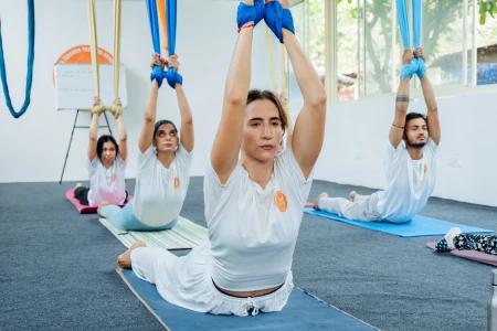 100 hour Aerial Yoga Teacher Training Course in Rishikesh