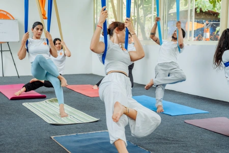 Aerial YTTC in Rishikesh